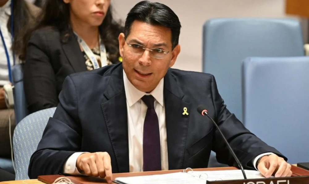 Israeli Ambassador Danny Danon. (X/@dannydanon)