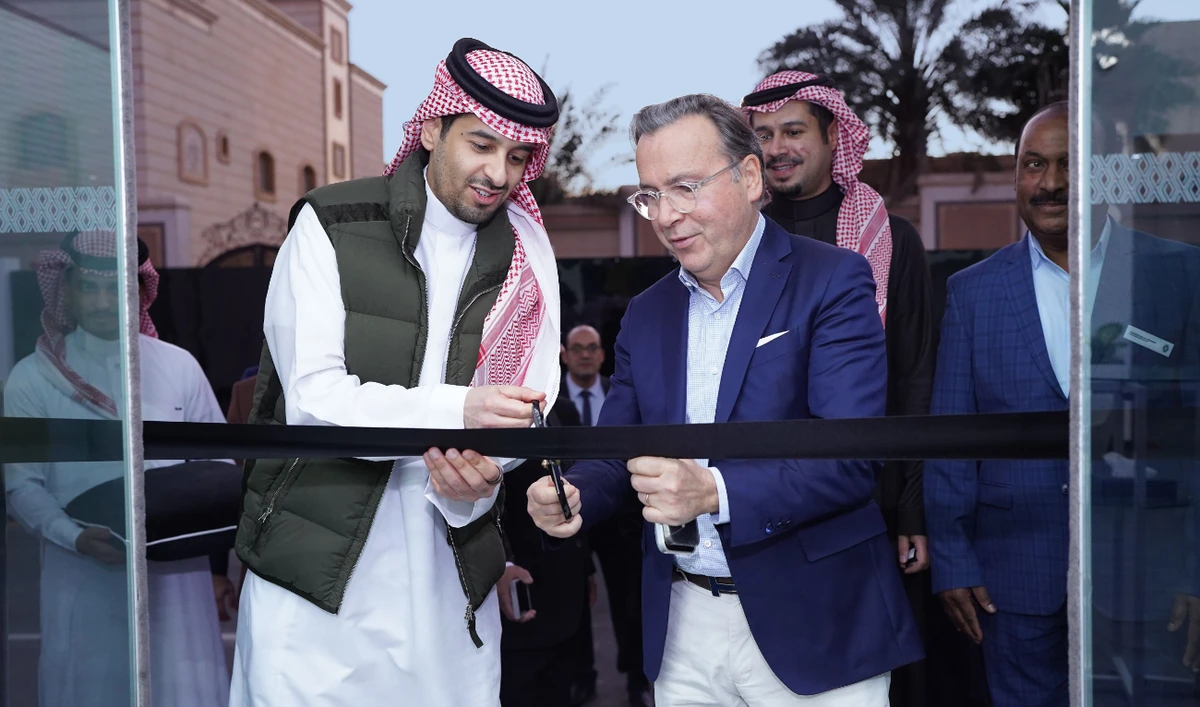 The opening was attended by Fahad Al-Wallan, chairman of Wallan Holding Company, and Arnaud Belloni, global chief marketing officer, Renault.