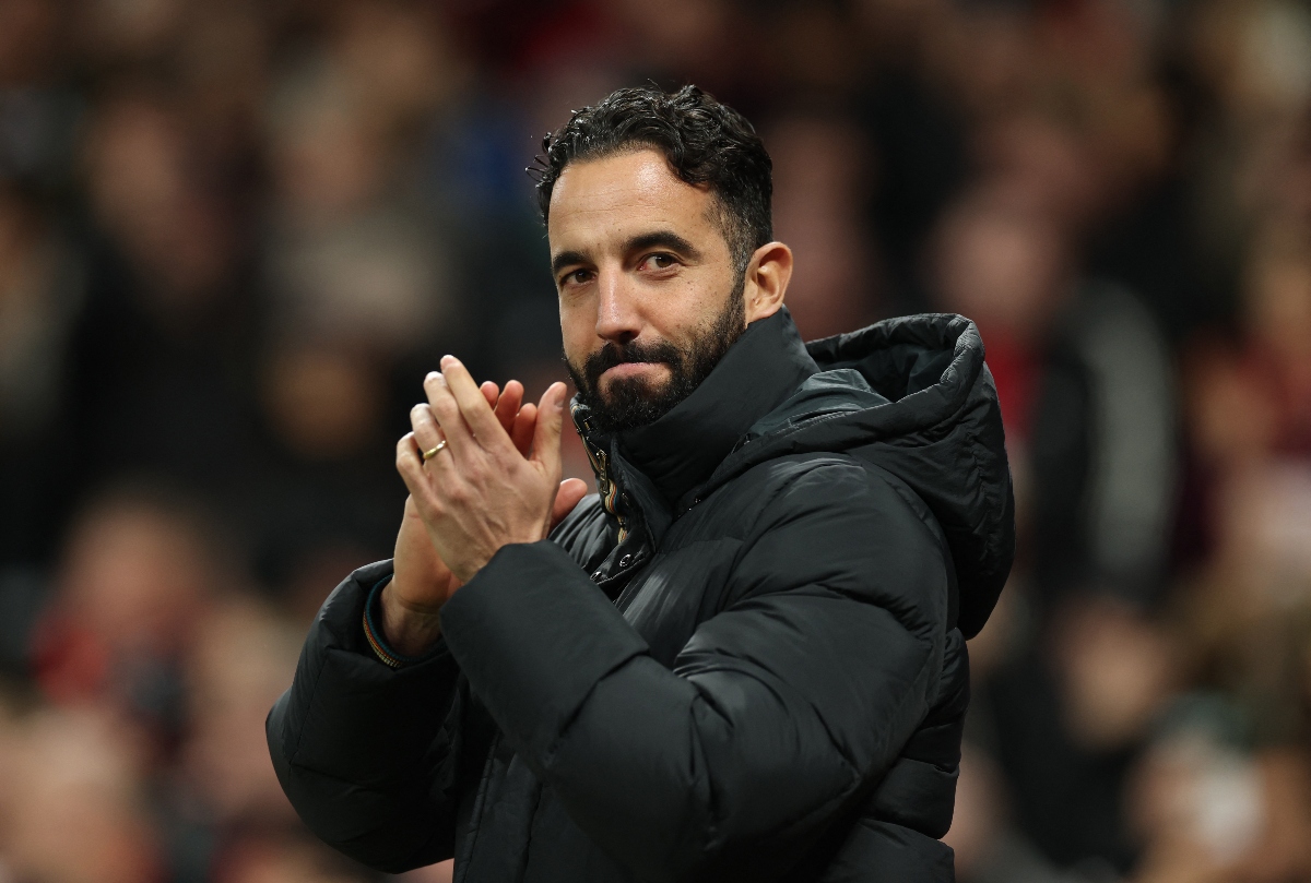Manchester United manager Ruben Amorim before the Premier League match between Manchester United and Newcastle United at Old Trafford on Dec. 30, 2024. (Reuters)