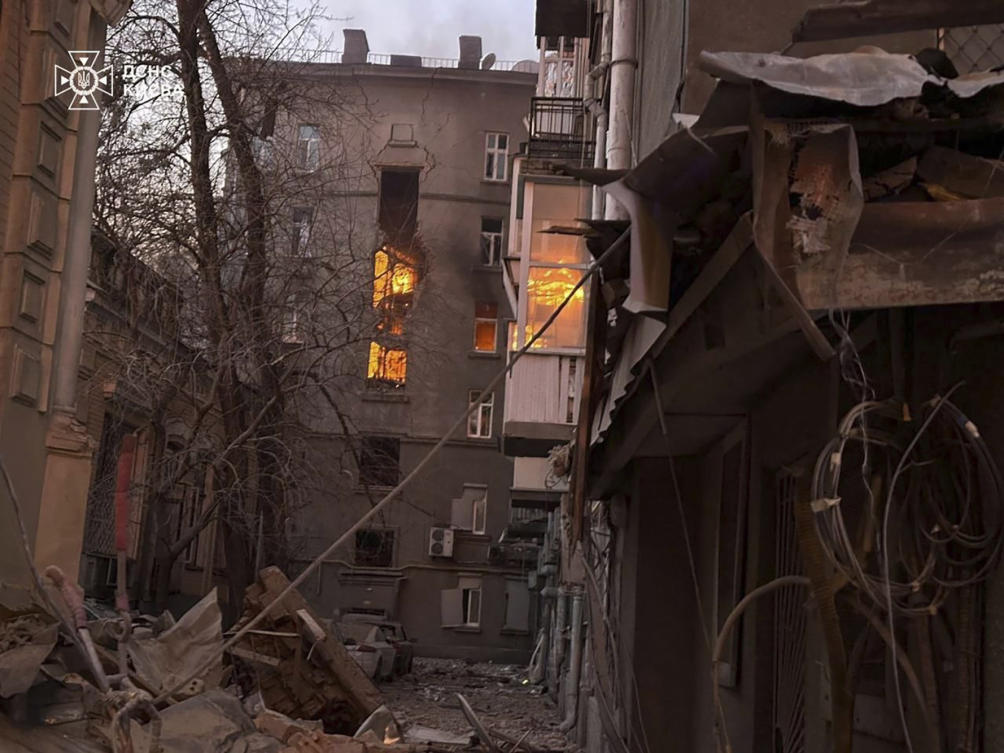 A Russian bomb attack on Ukraine’s southern Zaporizhzhia region has killed one person, local authorities said Thursday. (AP)