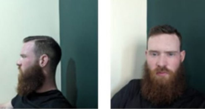Former US Army soldier Jack Danaher Molloy reportedly posted these pictures of himself on social media and were subsequently shared on X by multiple users. (X photo)