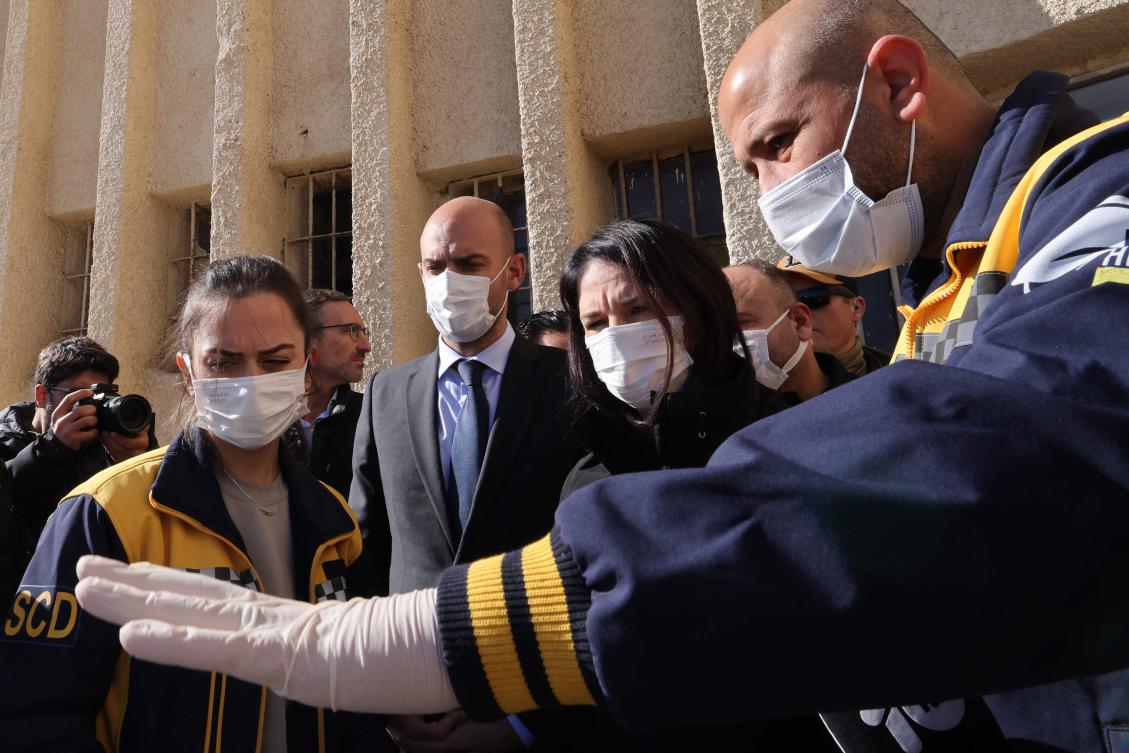 Saydnaya prison north of the Syrian capital Damascus has become a symbol of the inhumane abuses of the Assad clan, especially since the country’s civil war erupted in 2011. (AFP)