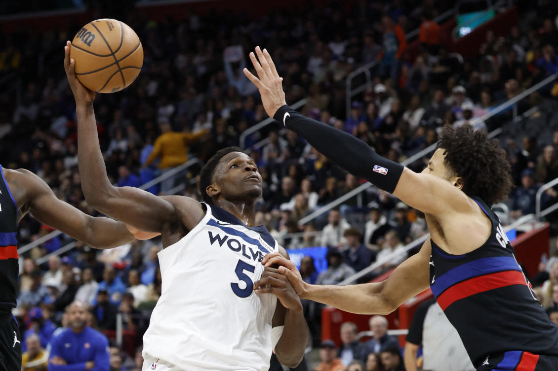 Pistons top Timberwolves despite Edwards’s 53 points