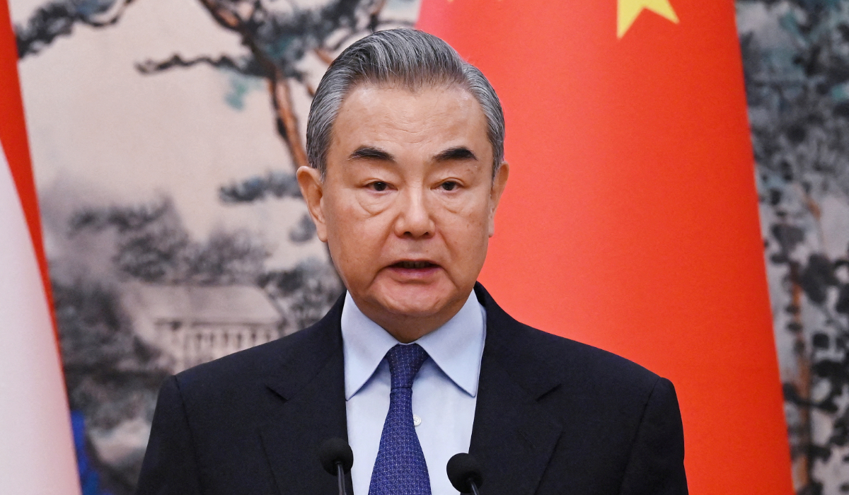 Chinese Foreign Minister Wang Yi. (REUTERS)