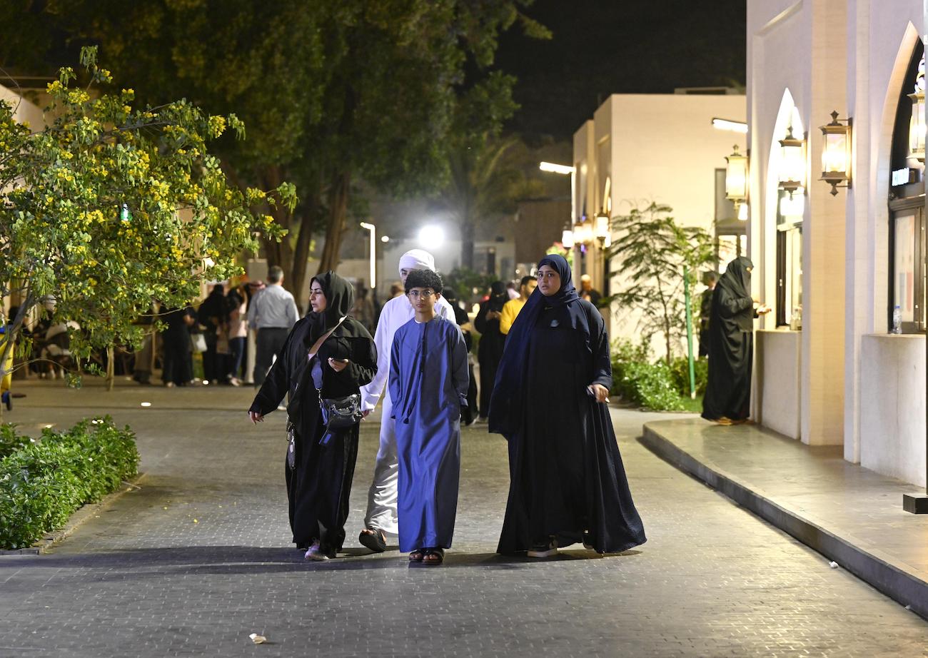 Hira Cultural District in Makkah is alive with activities as part of the Hira Winter events, coinciding with the mid-year vacation. (SPA)