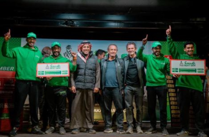The Saudi Next Gen Program has selected drivers Hamza Bakhashab and Abdullah Alshegawi and their navigators Raed Alassaf and Fahad Alamr as the Kingdom’s representatives for the Dakar Rally 2026. (Supplied)