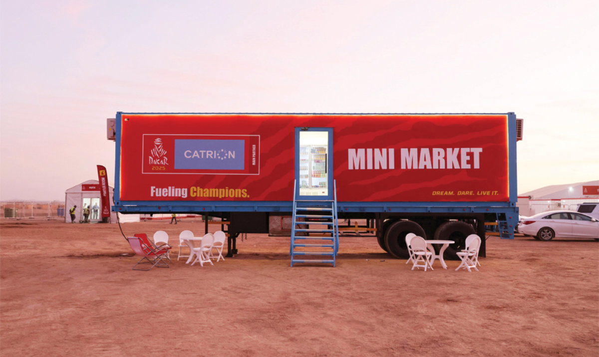 CATRION has deployed six mobile kitchens, 34 support trucks, and five food trucks.
