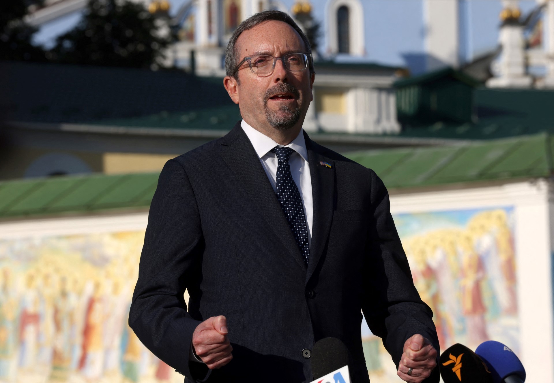 Bass’ visit comes amid repeated warnings from Turkiye (AFP)