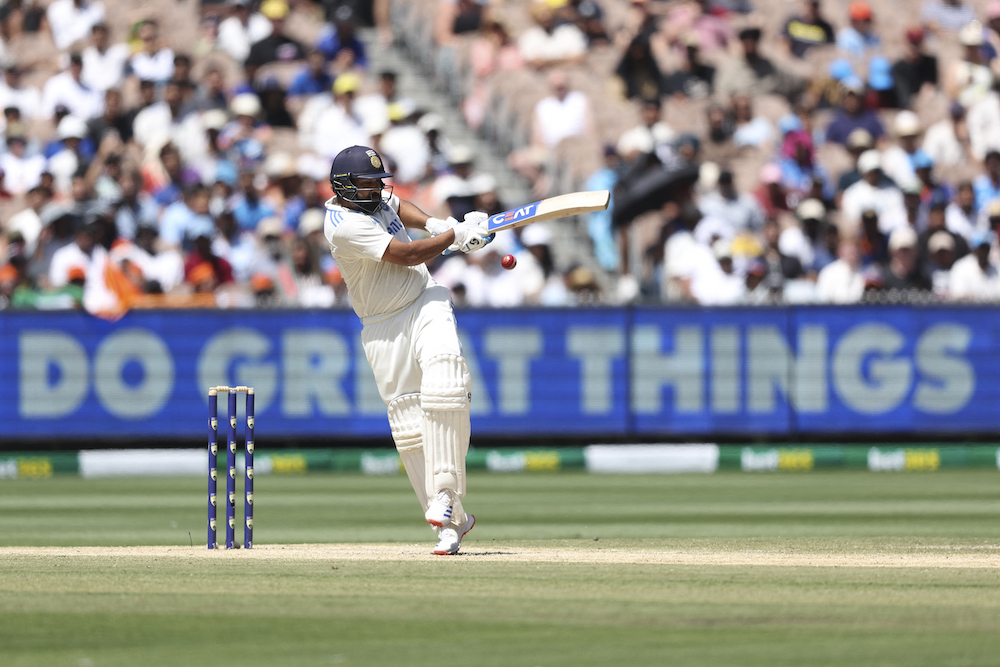 Rohit Sharma, India’s captain, had announced that he was going to stand down from the game. (AFP)