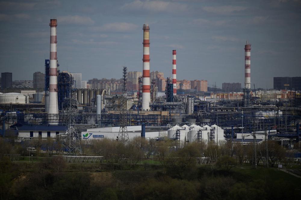 The US Treasury imposed sanctions on Gazprom Neft and Surgutneftegas, which explore for, produce and sell oil as well as 183 vessels that have shipped Russian oil. (AFP/File)