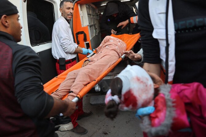 The health ministry in Hamas-run Gaza said on Saturday that 32 people were killed in the Palestinian territory over the past 48 hours, taking the overall death toll to 46,537. (AFP/File)
