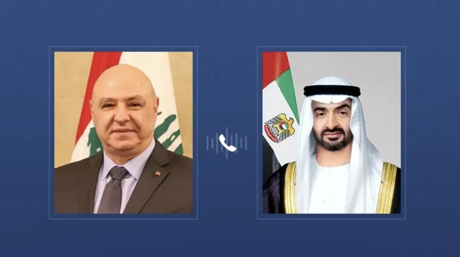 UAE President Sheikh Mohamed bin Zayed Al-Nahyan and Lebanon’s newly elected President Joseph Aoun agreed on Saturday to reopen the UAE embassy in Beirut. (WAM)