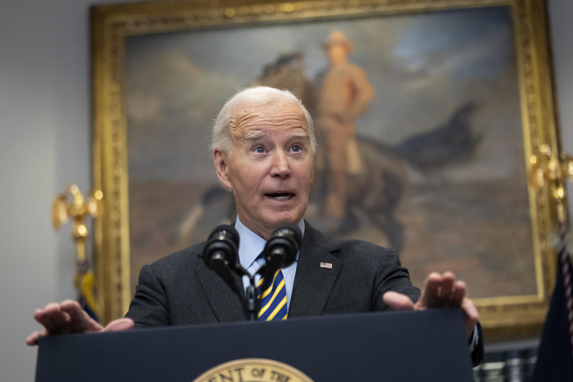 US President Joe Biden spoke with Japanese Prime Minister Ishiba Shigeru and Philippine President Ferdinand Marcos Jr. late on Sunday. (AP)
