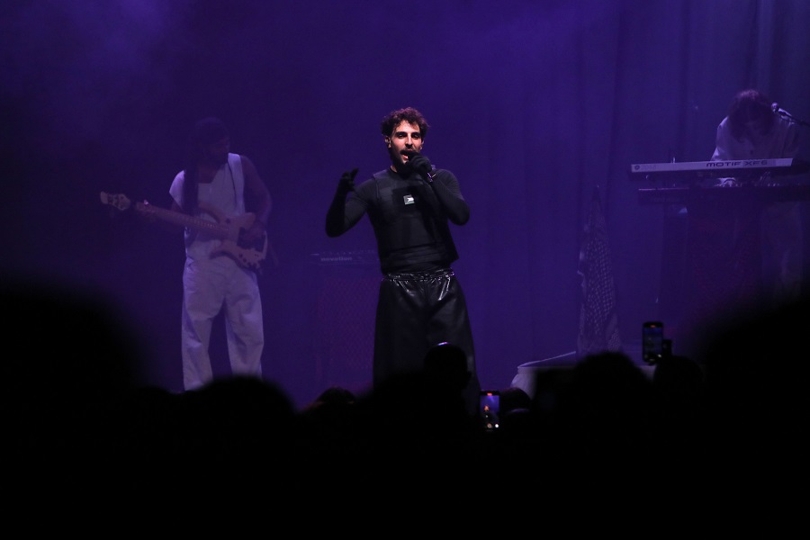 Saint Levant has performed across the world, including the pictured show in Toronto. (AFP)
