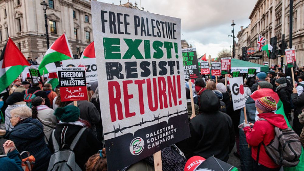 Pressure mounting on police to reverse ban on pro-Palestine march at BBC