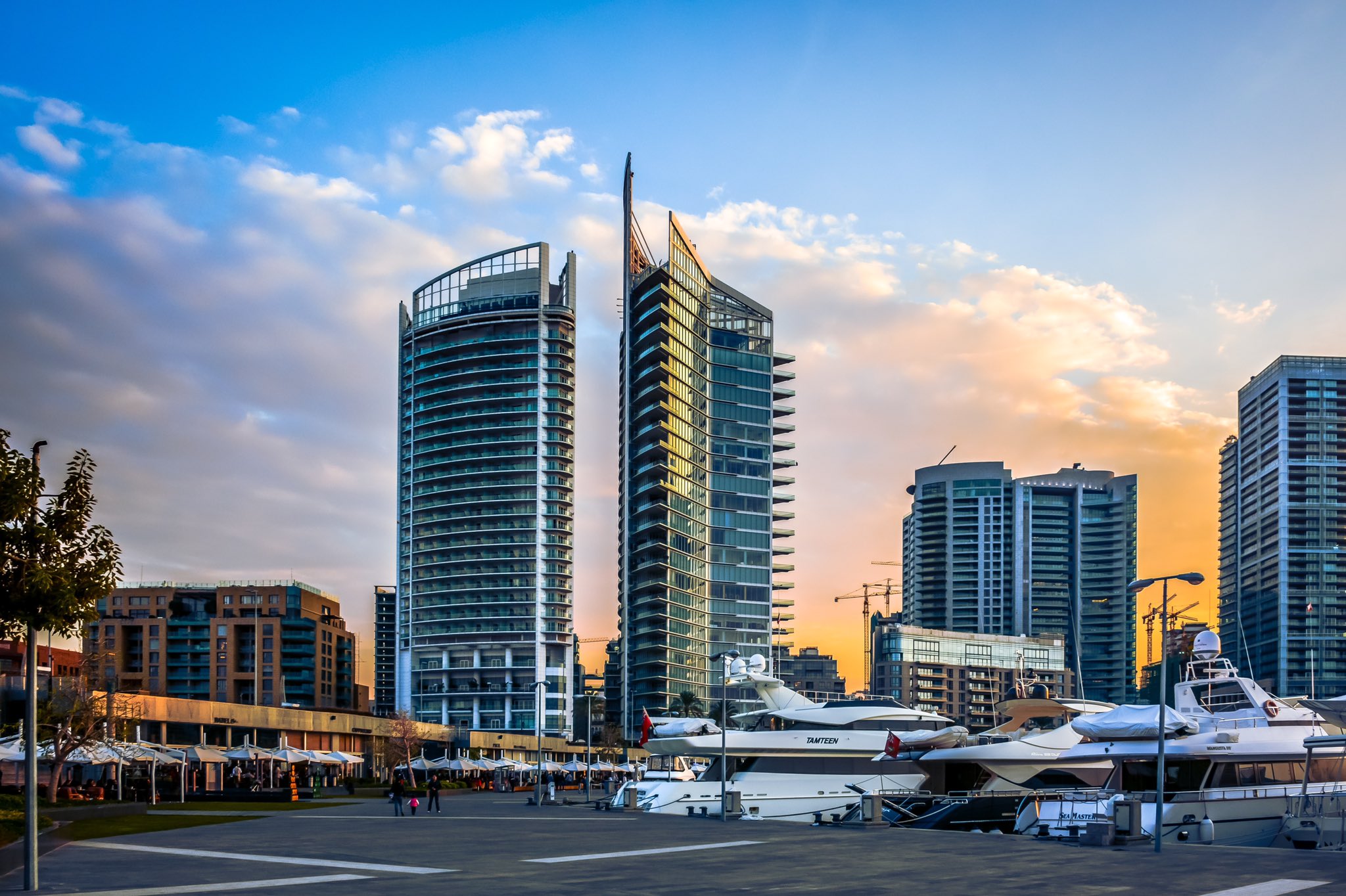 The Four Seasons Beirut was severely damaged in the 2020 Beirut Port explosion, which devastated much of downtown Beirut, an area once popular with Gulf tourists. File