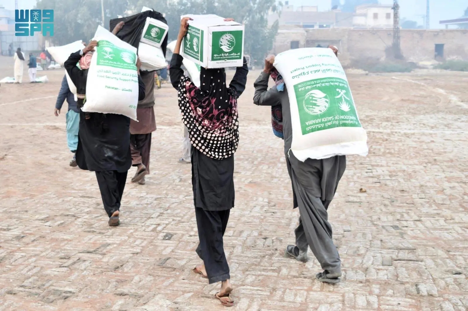 Sunday’s initiative forms part of this year’s Food Security Support Project in Pakistan. (SPA)