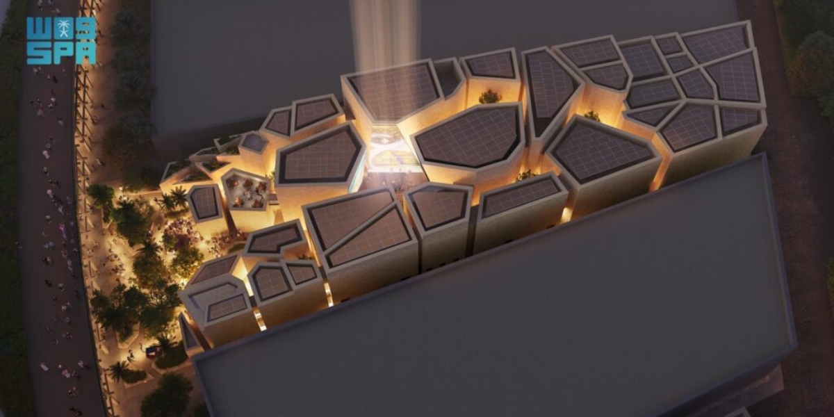 The announcement comes as construction on the pavilion enters its final stages in preparation for the Kingdom’s participation in the global exhibition, set to start in April. (SPA)