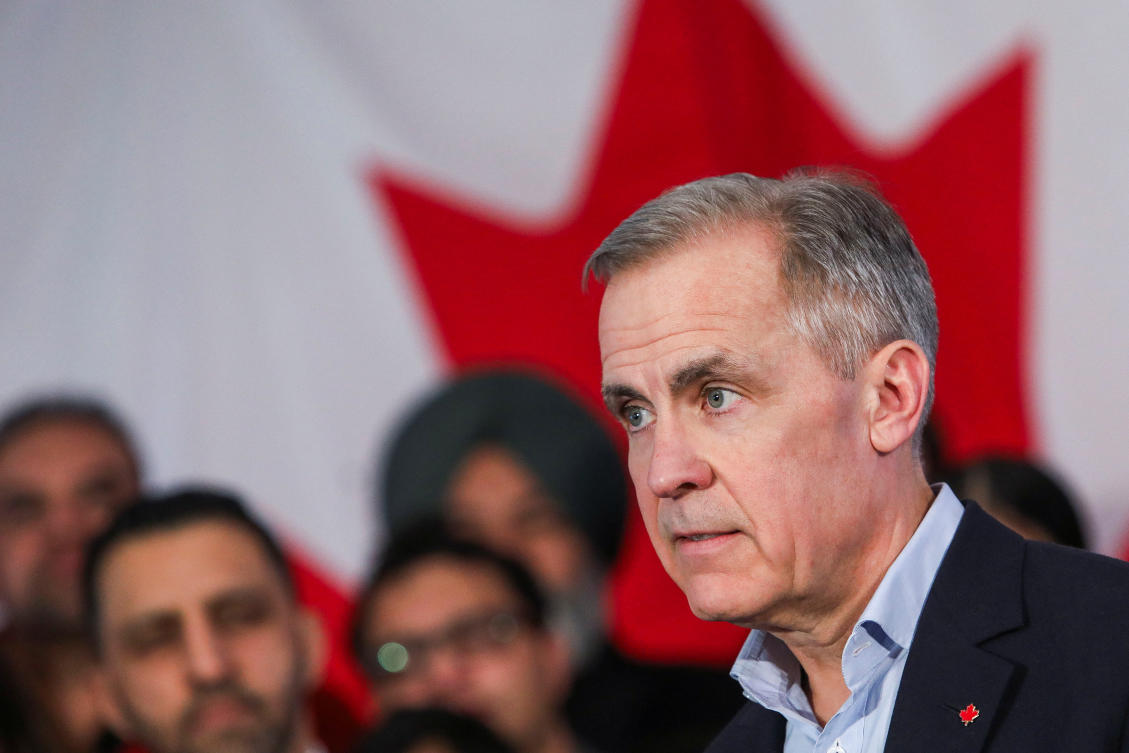 Mark Carney announced that he is running to replace Prime Minister Justin Trudeau as leader of the ruling Liberal Party. (Reuters)