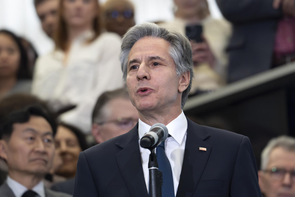 Secretary of State Antony Blinken. (AP)