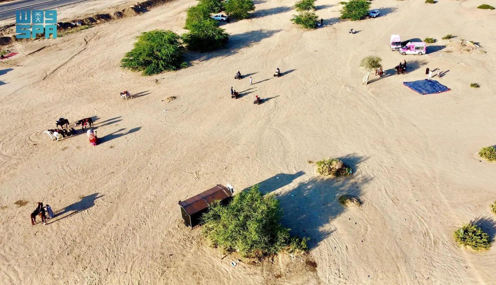Rainy days bring out the natural beauty of Wadi Al-Mugmass