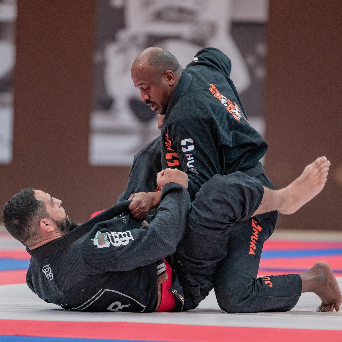 The first round of Khaled bin Mohamed bin Zayed Jiu-Jitsu Championship kicked off in Abu Dhabi on Friday. (UAEJJF)
