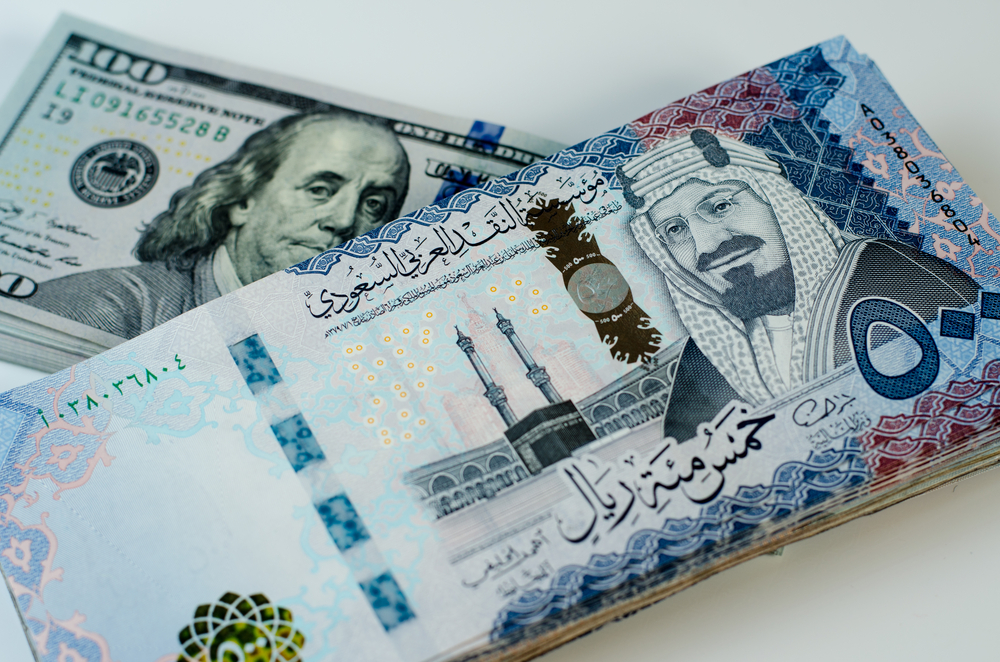 Saudi Arabia’s holdings of US Treasuries were distributed among long-term bonds worth $112.3 billion. Shutterstock
