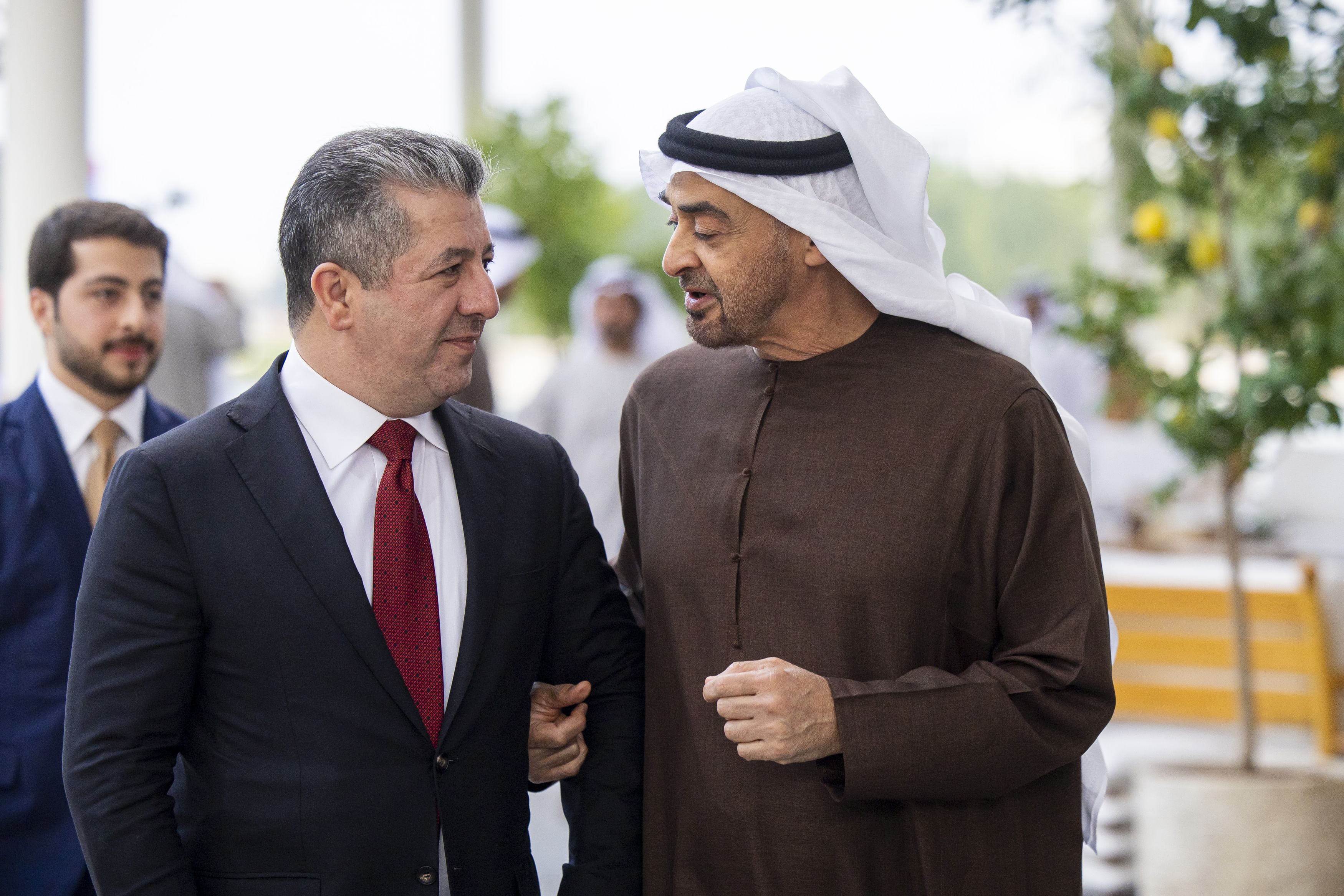 President of Iraq’s Kurdistan government meets Jordanian king, UAE president