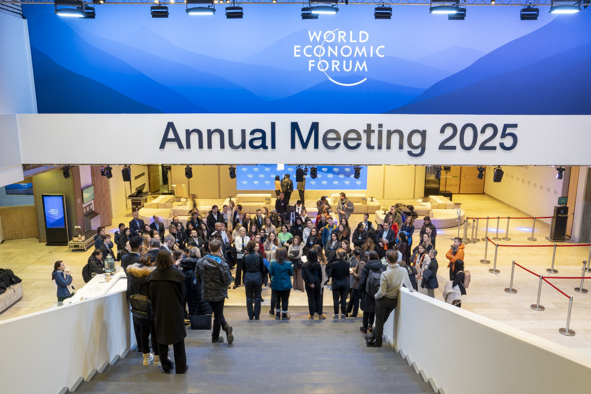 The WEF annual meeting will focus on geopolitical shocks, living standards and energy transition among other challenges. (WEF photos)