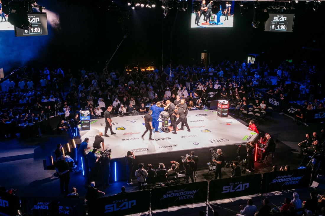 Super heavyweight championship rematch to headline first Saudi Power Slap event