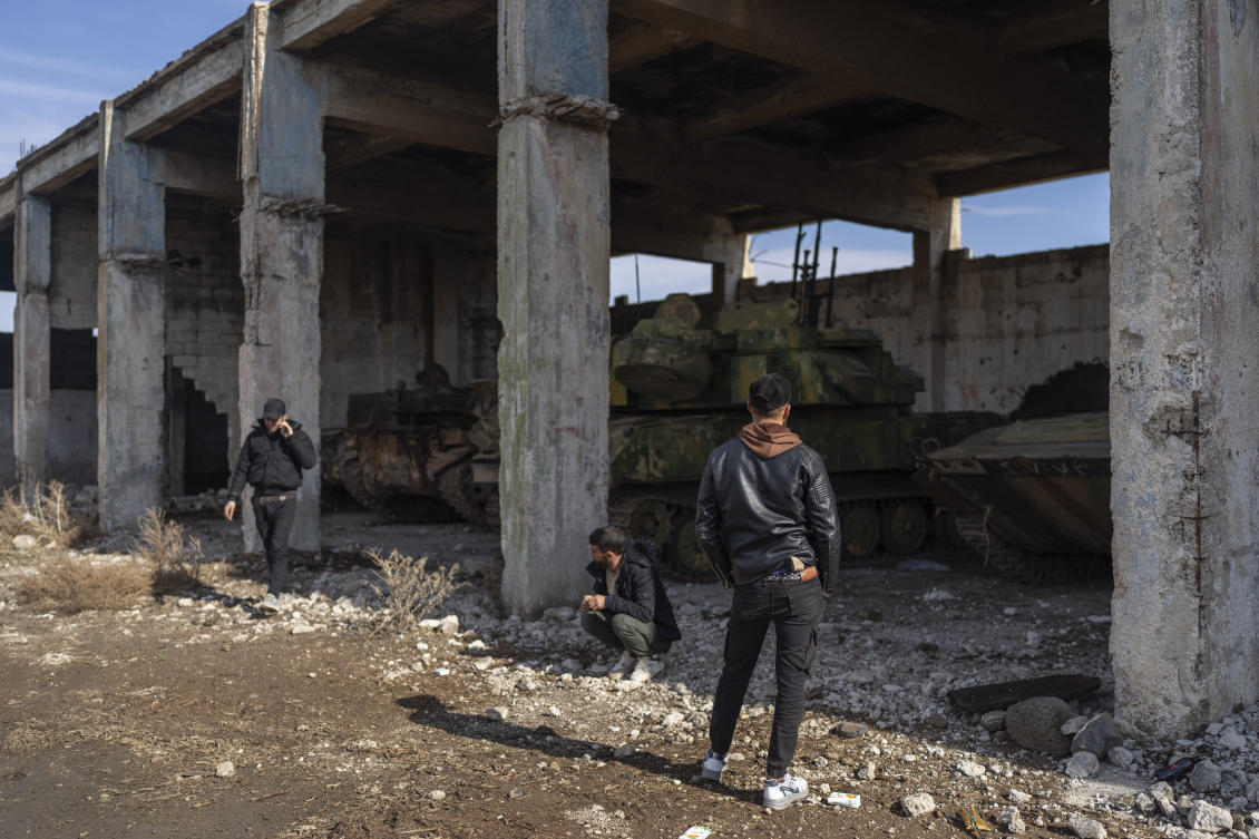 Syria’s interim rulers are trying to form a united national army after the fall of Bashar Assad late last year. (AP)