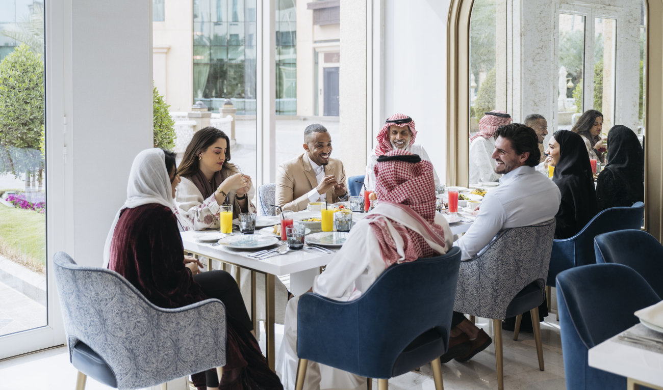Timeleft is an app through which you book dinner with strangers who are selected via a personality quiz and criteria such as budget. (Getty Images)