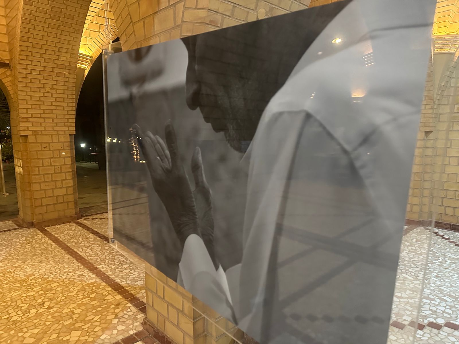 "101 Hymns" art exhibit by Saudi artist Emtethal Alawami in Bahrain (AN/Yasmeen Alfaraj)