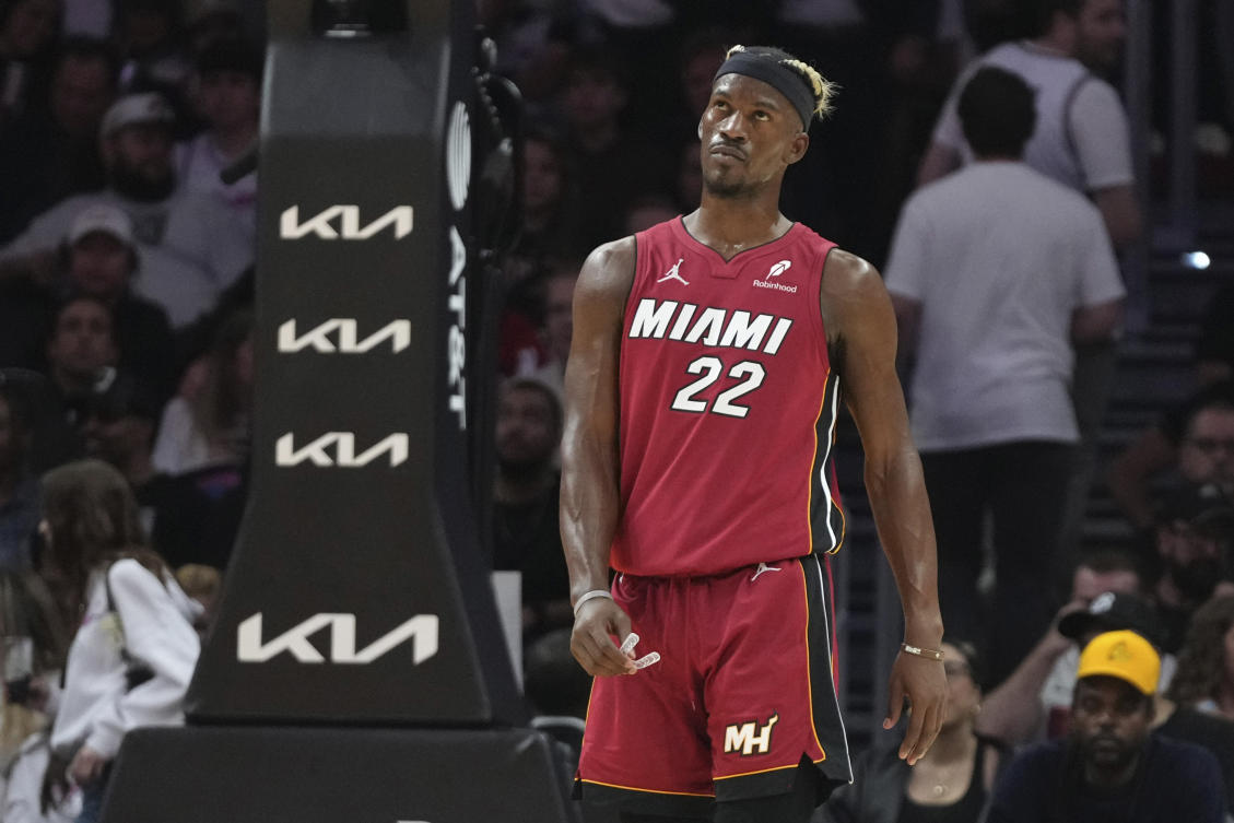 Miami Heat forward Jimmy Butler. (AP)