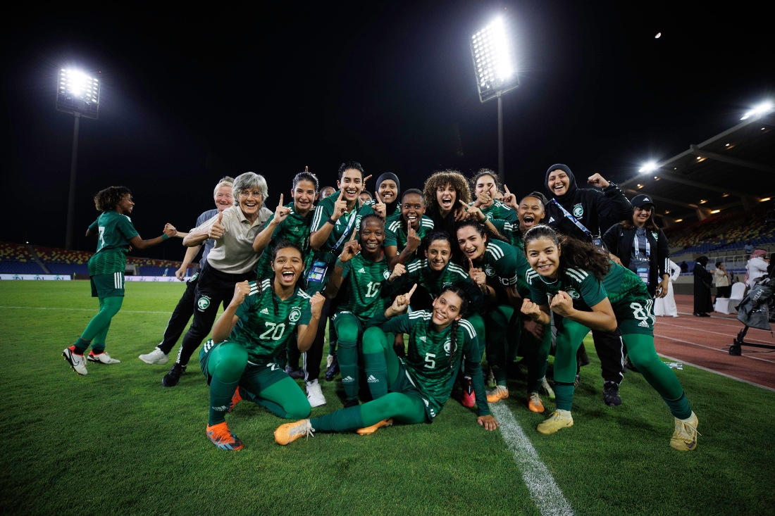 ‘Pioneering change’ — new report highlights rise of women’s football in Saudi Arabia