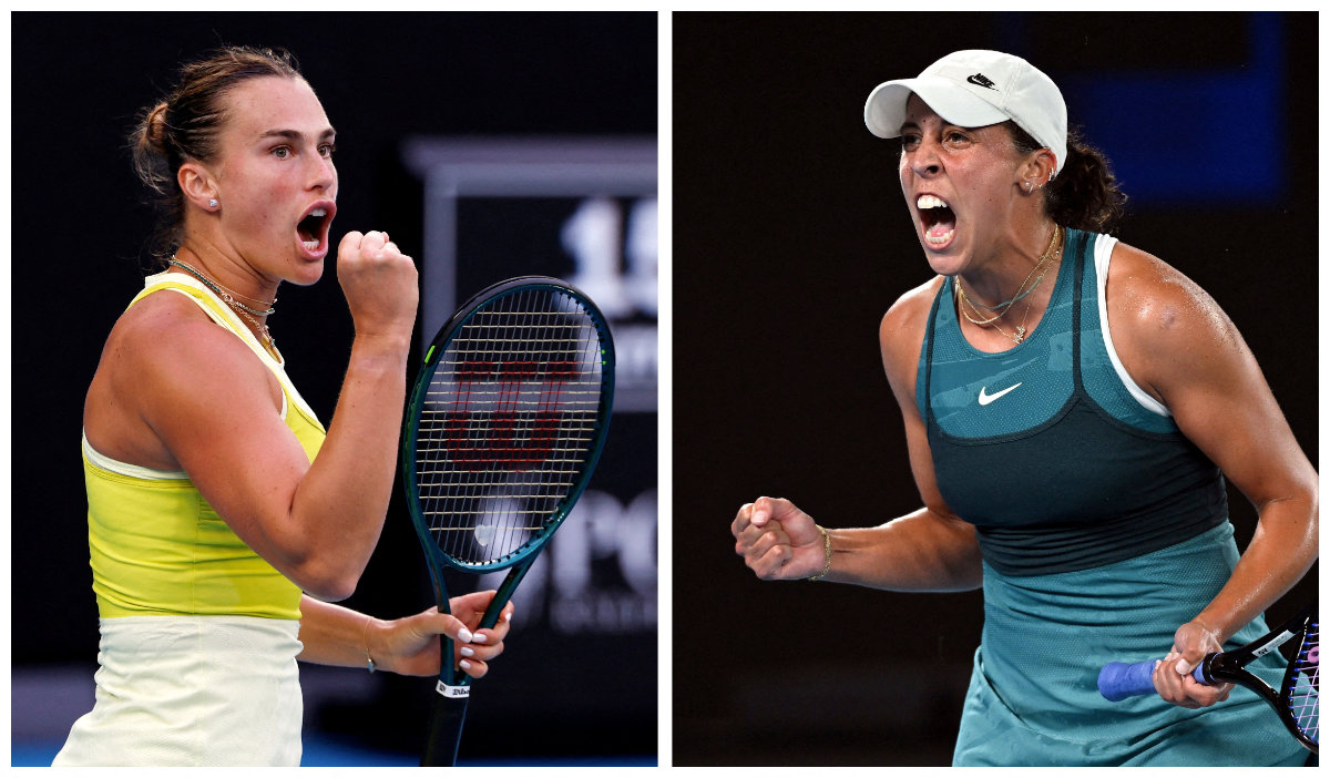 Sabalenka, Keys wind up for big-hitting Australian Open final