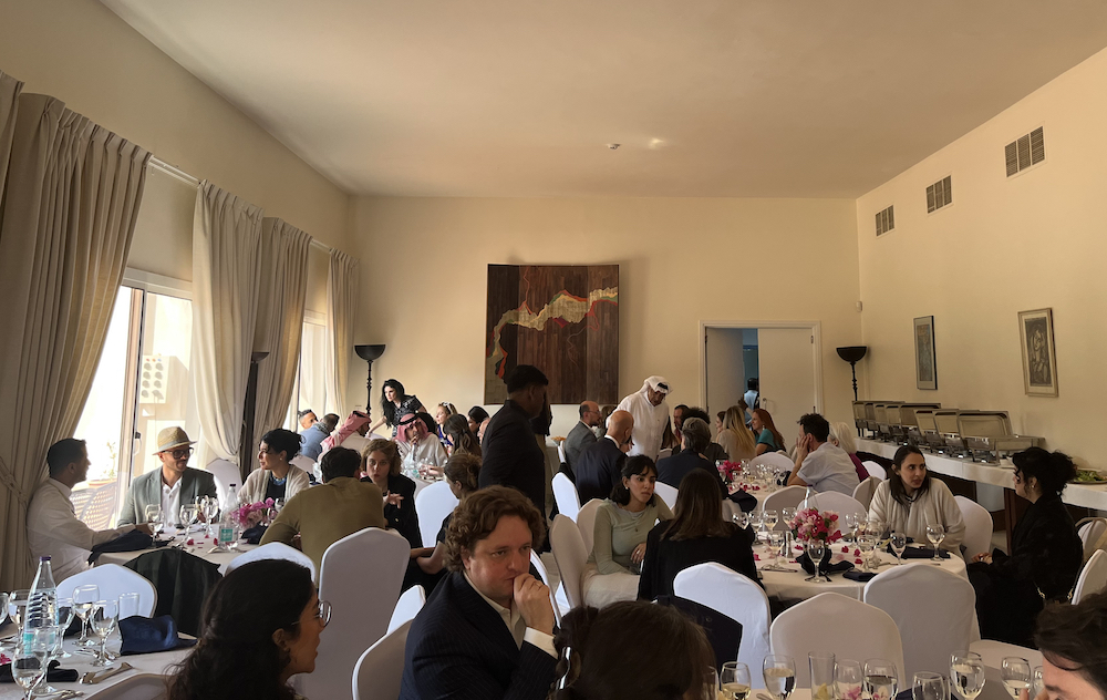 The event coincided with the opening week of the second Islamic Arts Biennale. (AN)