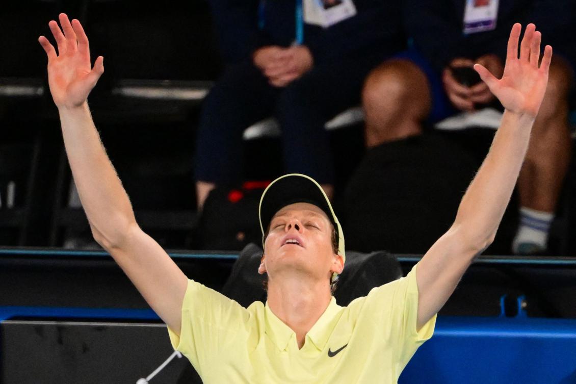Beating Alexander Zverev allowed Jannik Sinner to become the first man since Nadal at the French Open in 2005 and 2006 to follow up his first Grand Slam title by repeating as the champion at the same tournament a year later. (AFP)