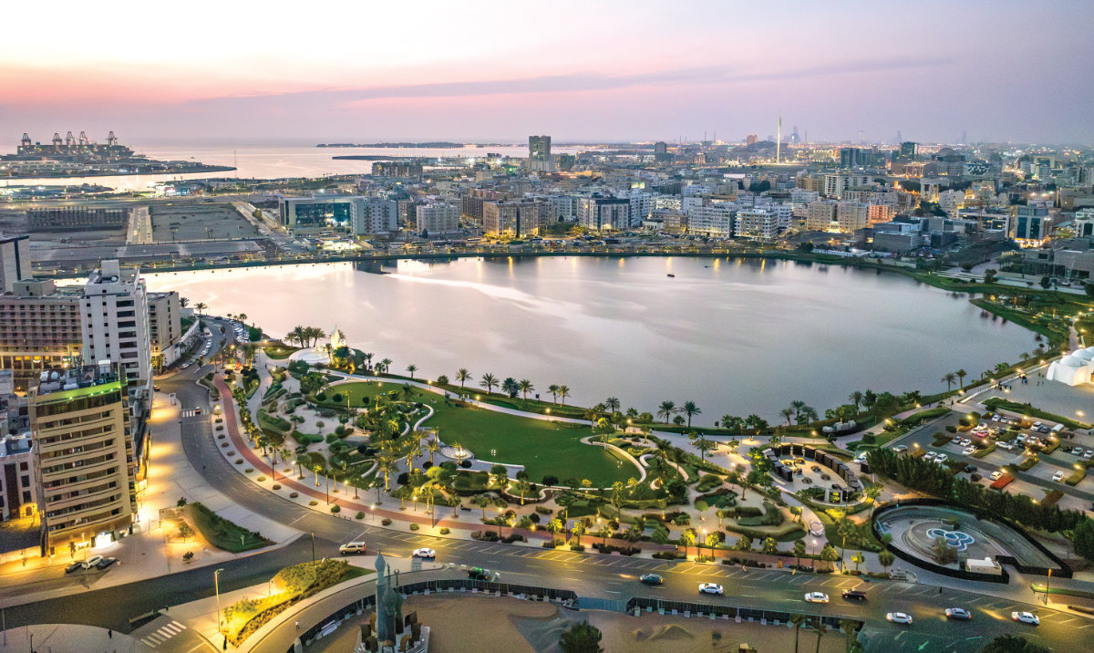 The Al-Arbaeen Lagoon Waterfront Development Project will develop an integrated environment featuring 5 km of waterfront, infrastructure improvements, and essential facilities.
