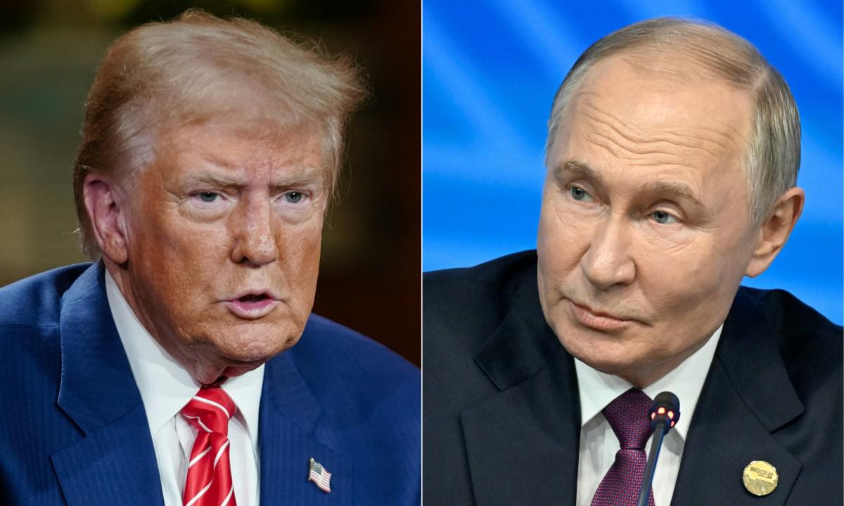US President Donald Trump stepped up the pressure on Russian counterpart Vladimir Putin to make a peace deal with Ukraine, threatening tougher economic measures if Moscow does not agree to end the war. (File/AFP)