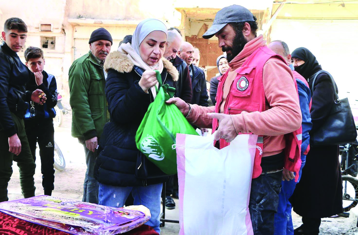 These efforts, coordinated with the Syrian Arab Red Crescent, are part of Saudi Arabia’s commitment to alleviating the suffering of the Syrian people. (SPA)