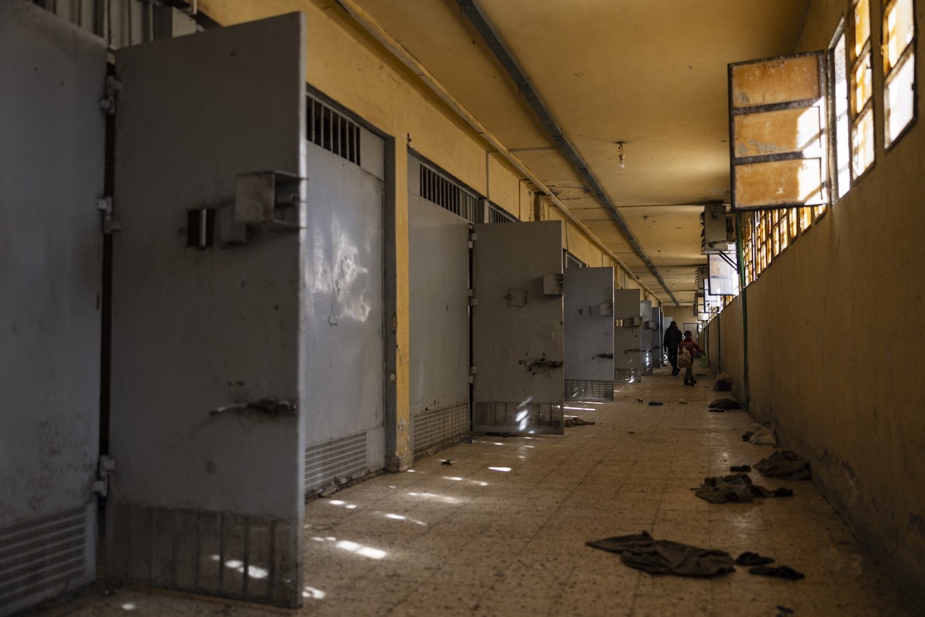 A view of Sednaya prison in Syria. (File/AFP)