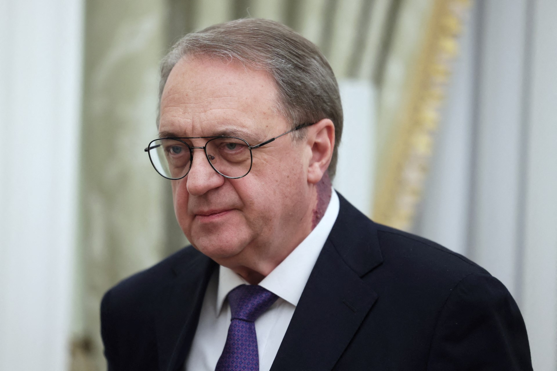 Russia’s deputy foreign minister Mikhail Bogdanov in Moscow on January 24, 2024. (AFP Photo)