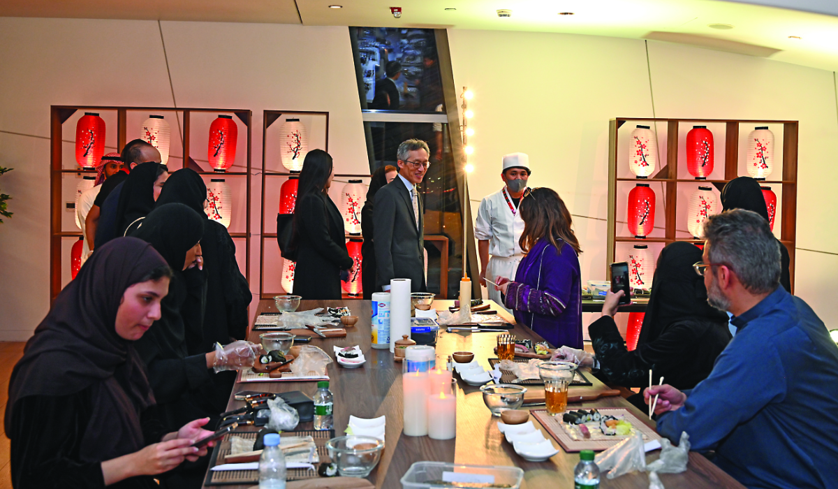 Japanese ambassador visits Japan Cultural Days at Ithra