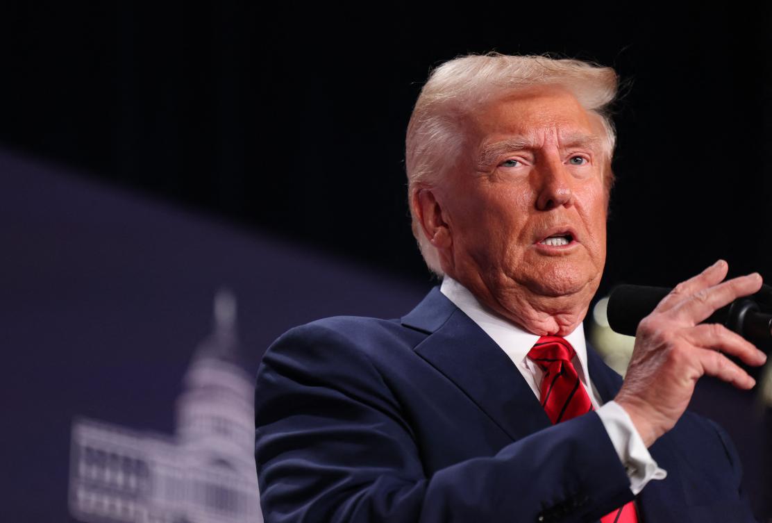 Withdrawal from the Paris climate change agreement was a key campaign pledge of US President Donald Trump. (File/AFP)