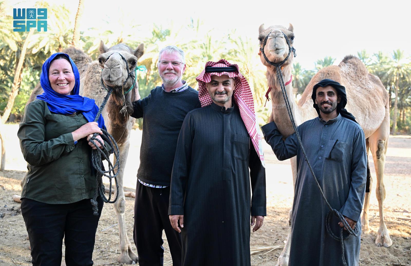 British explorer and television presenter Alice Morrison is embarking on a historic adventure to cross the Kingdom on foot. (SPA)