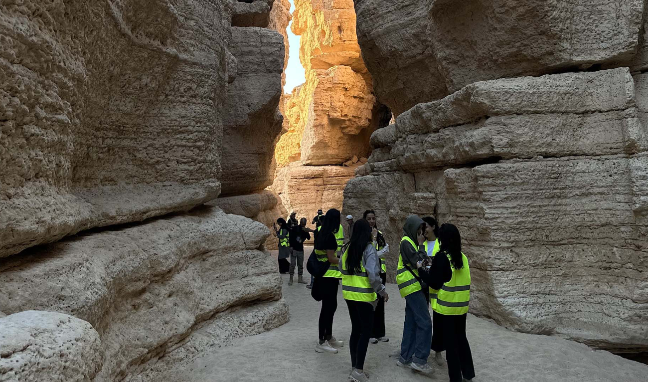 Polaris North takes hikers to the King Khalid Royal Reserve in Thumamah, to explore the region’s pristine natural beauty and diverse wildlife. (Supplied)
