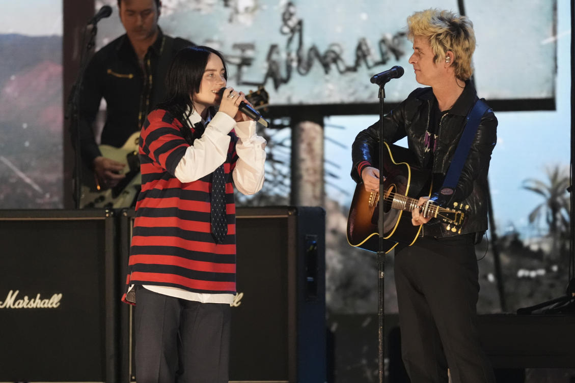 Green Day and Billie Eilish open FireAid, a benefit for LA wildfire relief