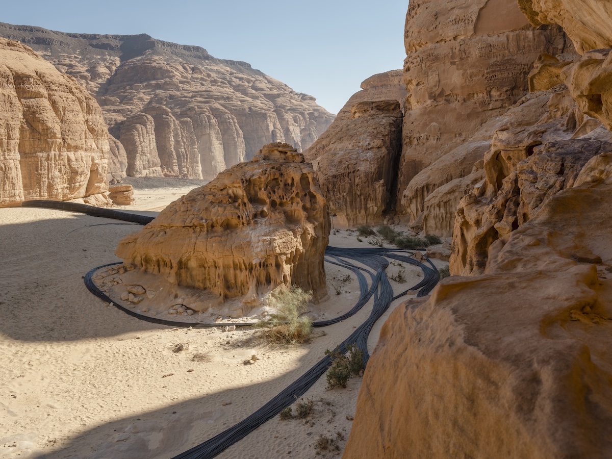 Muhannad Shono, Desert X AlUla 2020. (Supplied)
