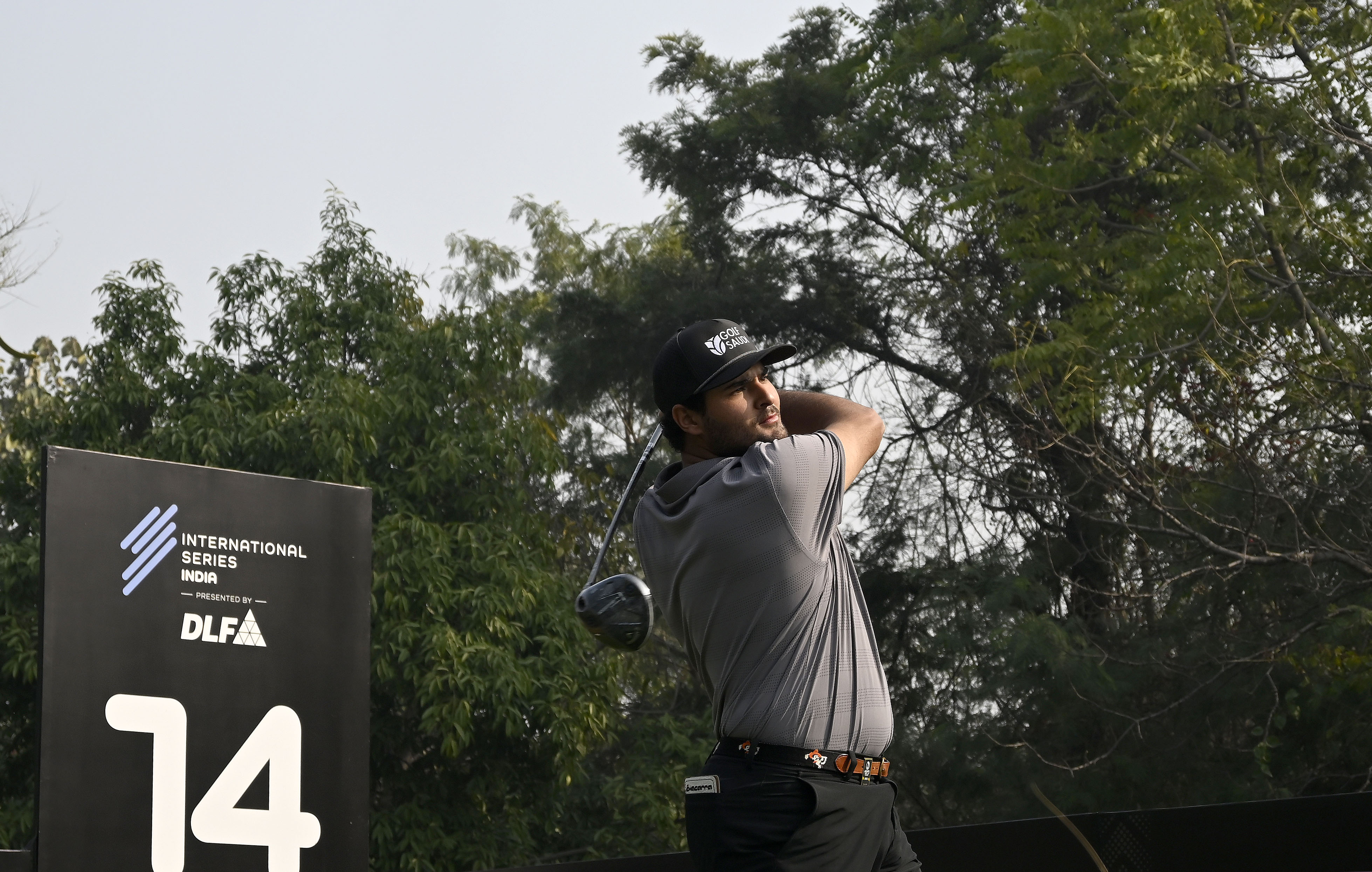 Eugenio Chacarra at DLF Golf and Country Club, during International Series India Asian Tour. (Paul Lakatos/Asian Tour)